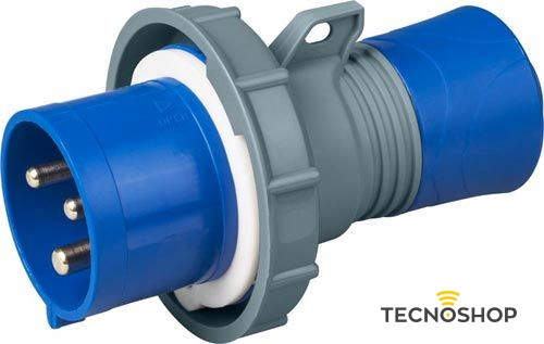 SPINA CEE VOLANTE 2P+T DA16A IP67 220V - immagine 2