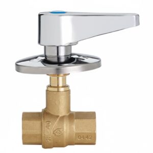 VALVOLA A SFERA INCASSO DA 3/4" CON LEVA E ROSONE