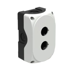 LOVATO PULSANTIERA GRIGIA PER 2 OPERATORE