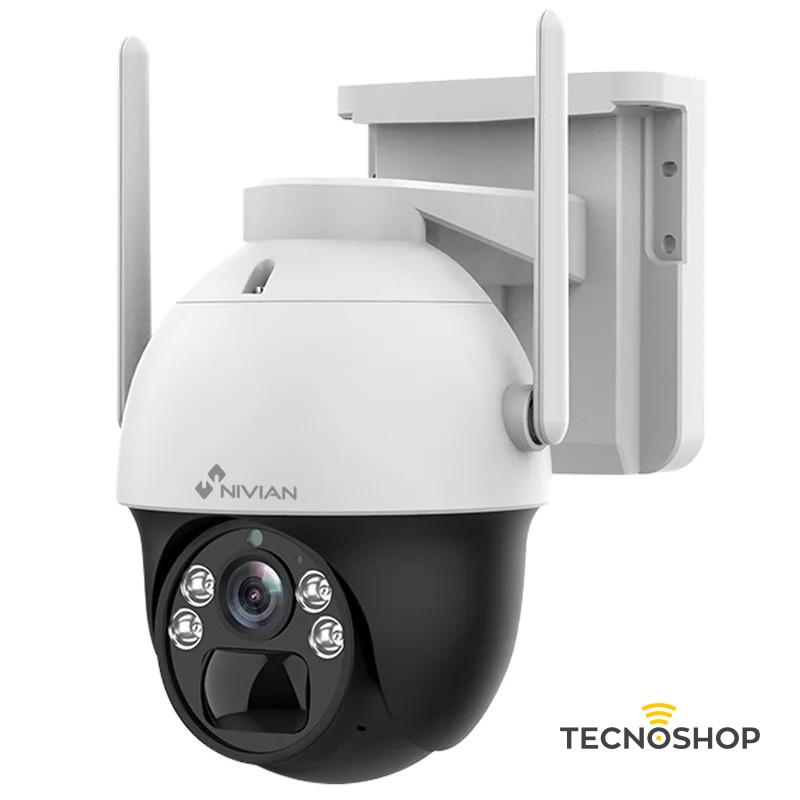 NIVIAN TELECAMERA 4G MOTORIZZATA CON BATTERIA E PANNELLO SOLARE - immagine 2