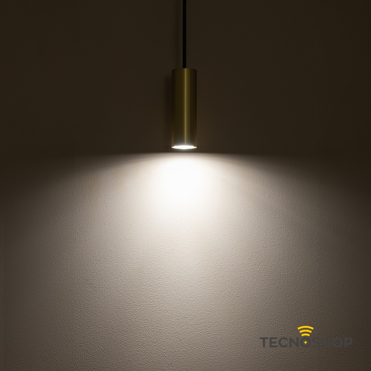 NOWODVORSKI SOSPENSIONE FOURTY 1xGU10 L.12,5cm NERA E ORO - immagine 6