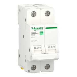 SCHNEIDER INTERRUTTORE MT Resi9 1P+N C 20A 4,5KA 2 MODULI
