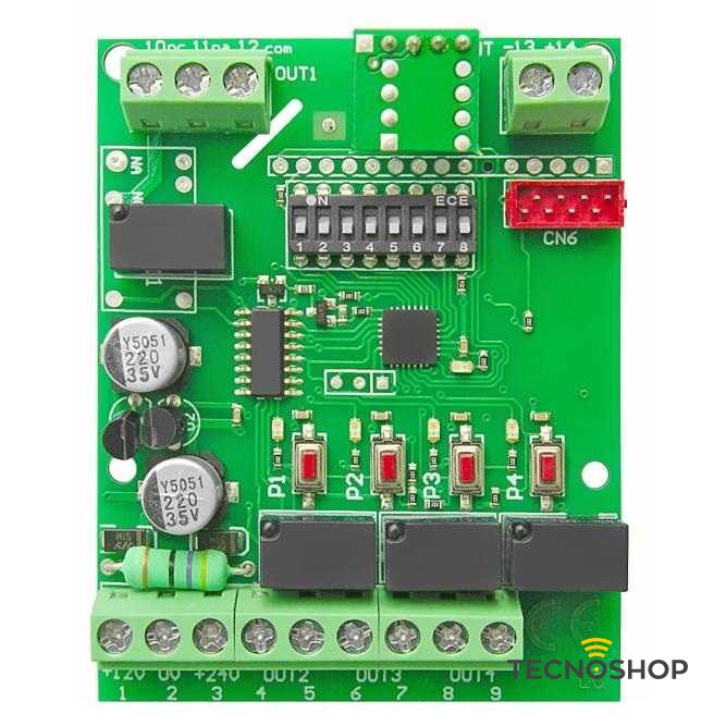 NOLOGO RICEVENTE RX4-XL 433.92MHz A 4 CANALI CON BOX PER ESTERNO - immagine 3