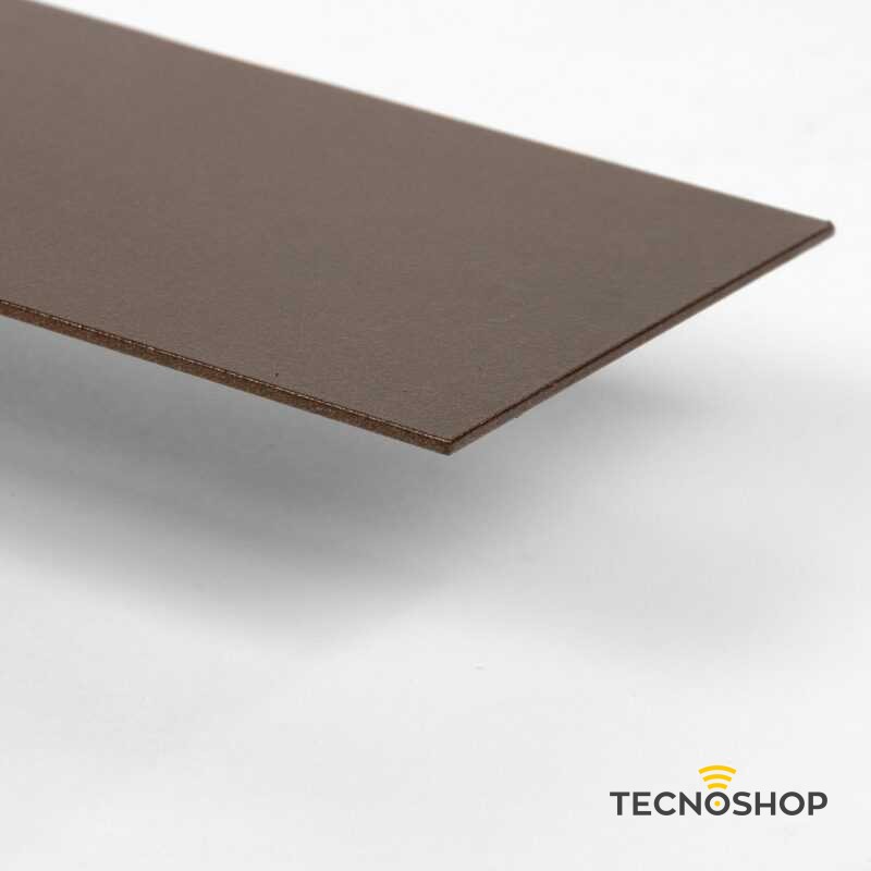 TK LIGHTING APPLIQUE LED NAVI LONG 8W 3000K L.1mt MARRONE - immagine 2