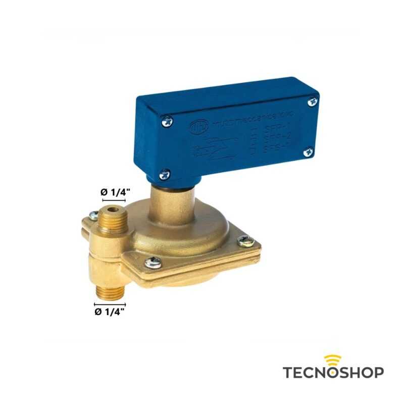 MUT PRESSOSTATO DIFFERENZIALE 50mbar DA 1/4" - immagine 2