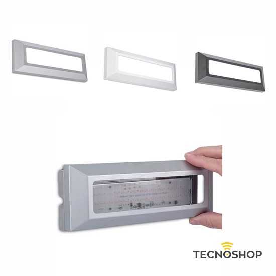 LEDS-C4 SEGNAPASSO LED MOD."KOSSEL" 4W 3000K CON 3 CORNICI INCLUSE - immagine 2