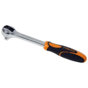 BETA CRICCHETTO REVERSIBILE CROMATO CON ATTACCO QUADRO MASCHIO 3/8"