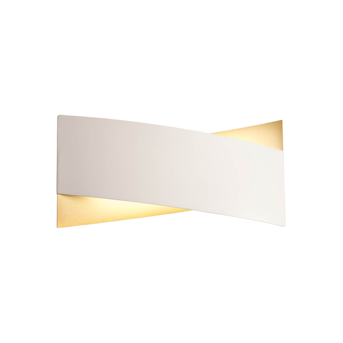 REDO APPLIQUE LED XAVIER 17W 3000K 1223LM BIANCO E ORO