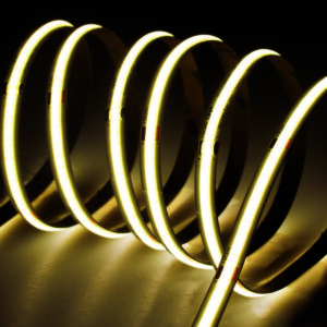 LIFE STRISCIA LED COB 24V EFFETTO RUNNING 11,6W/M 3000K IP65H – 1040 LM/M – BOBINA 5 METRI