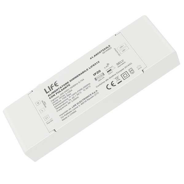 LIFE ALIMENTATORE DIMMERABILE WIRELESS 24V 3,12A 75W IP20