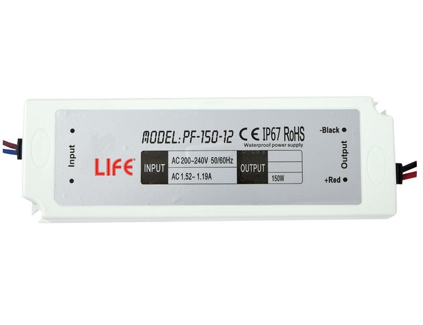 LIFE ALIMENTATORE 24V 6,25A 150W INPUT 230Vdc IP67 - immagine 2