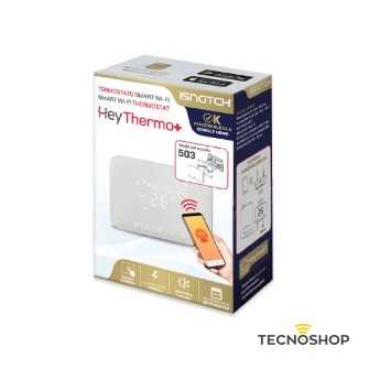 CRONOTERMOSTATO WIFI HEYTERMO+ SOFT TOUCH 230V BIANCO - immagine 5