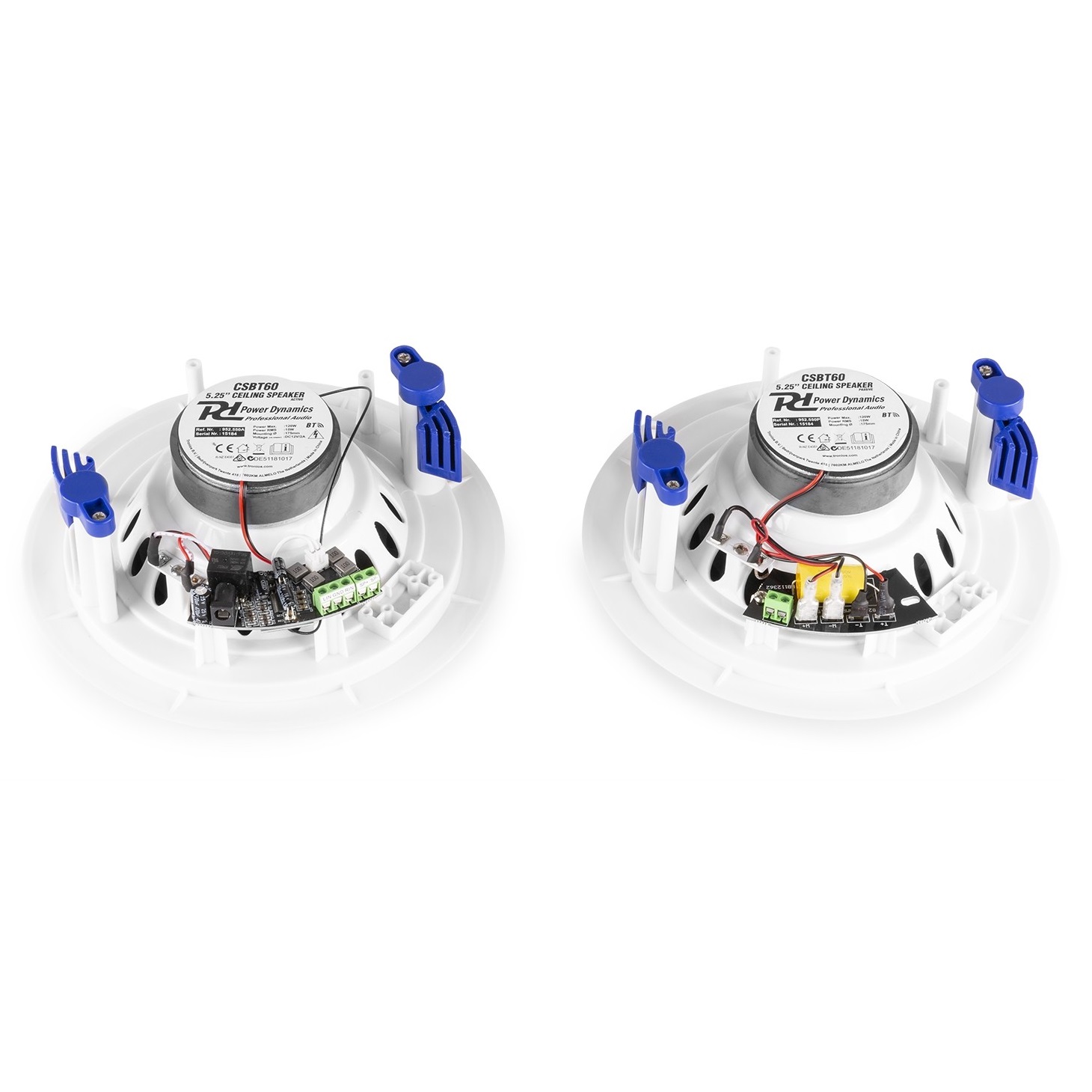 COPPIA DIFFUSORI AMPLIFICATI DA SOFFITTO BLUETHOOT 60W 86DB - immagine 5