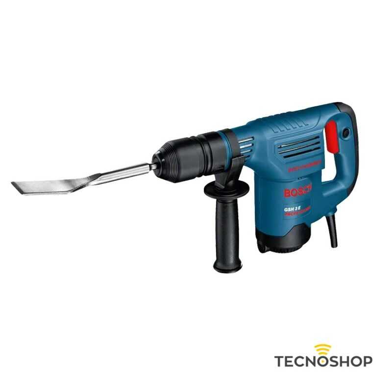BOSCH MARTELLO DEMOLITORE GSH 3 E SDS-PLUS 650W 3,7KG - immagine 2