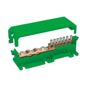 ARNOCANALI MORSETTIERA EQUIPOTENZIALE 10 FORI CON COPERCHIO