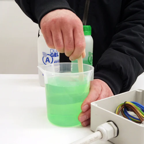 CONTACT GEL BICOMPONENTE SILICONICO DUOGEL 0,50LT+0,50LT - immagine 3