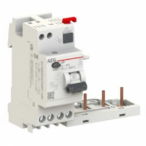 AEG BLOCCO DIFFERENZIALE DX 4P 40A 500mA AC 2 MODULI