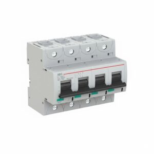 AEG INTERRUTTORE SERIE E880+ 4P C 125A 50kA 6 MODULI