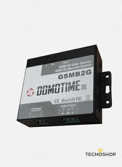 DOMOTIME RICEVITORE APRICANCELLO GSM 1CH 12V DC 200 UTENTI - immagine 3