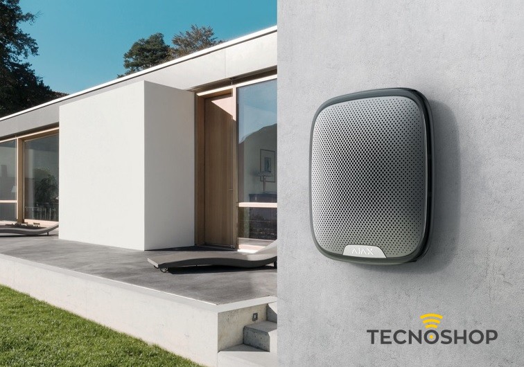 AJAX STREETSIREN SIRENA ESTERNA BIANCA - immagine 3