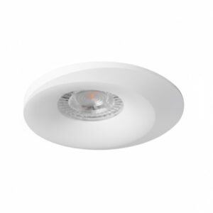 KANLUX FARETTO TONDO BIANCO ASIMMETRICO 1xGU10 Ø70 D.98mm