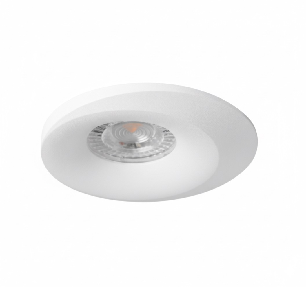 KANLUX FARETTO TONDO BIANCO ASIMMETRICO 1xGU10 Ø70 D.98mm