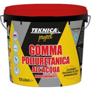 TEKNICA GOMMA POLIURETANICA ALL'ACQUA 13LT GRIGIA