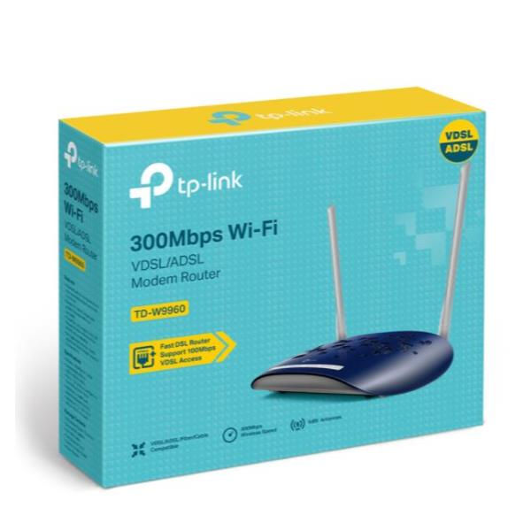 TP-LINK MODEM ROUTER WIRELESS TD-W9960 FINO A 300Mbps - immagine 2