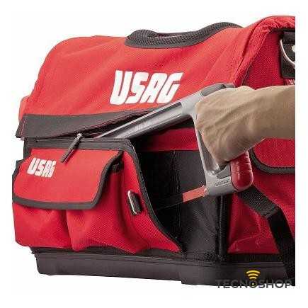 USAG BORSA PROFESSIONALE PORTAUTENSILI VUOTA CON MANIGLIONE IN ALLUMINIO - immagine 3