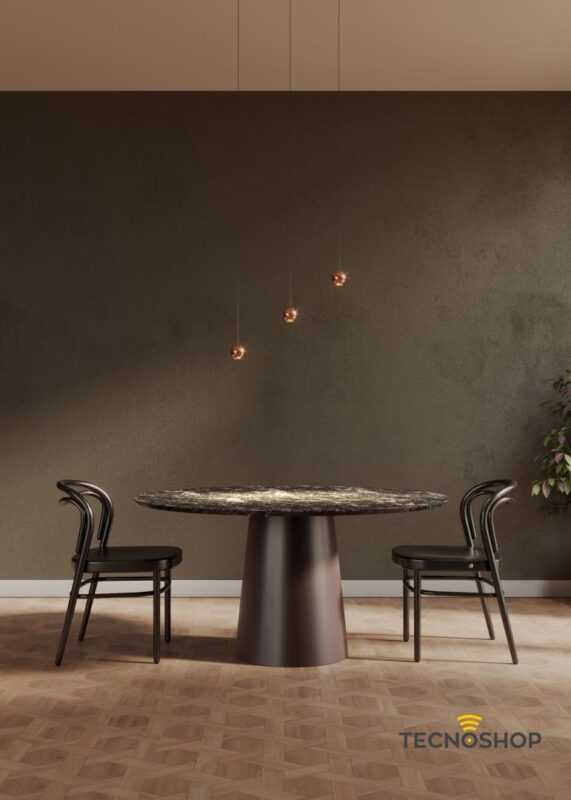 BENEITO SOSPENSIONE LED "BORA" 8,5W 36° 3000K ORO ROSA - immagine 3