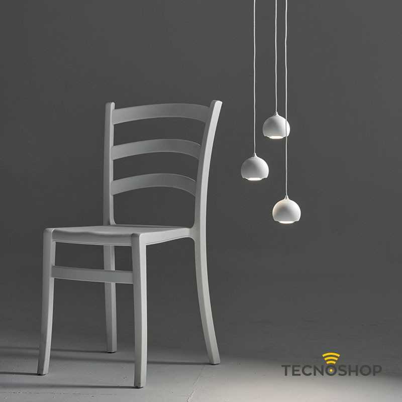 SOSPENSIONE SKY FALL LENS 3 SFERE 3X6W 3000K 945LM BIANCA - immagine 2