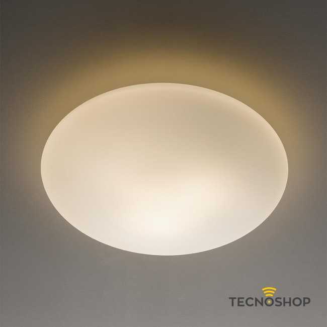 REDO PLAFONE A SOFFITTO "NUVOLO" 2xE27 D.50cm BIANCO - immagine 2