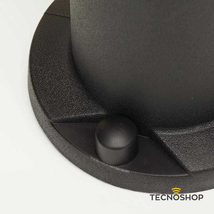 PALETTO "AMELIA 800" NERO H.80cm CON ATTACCO LAMPADA E27 (INCLUSA) - immagine 5