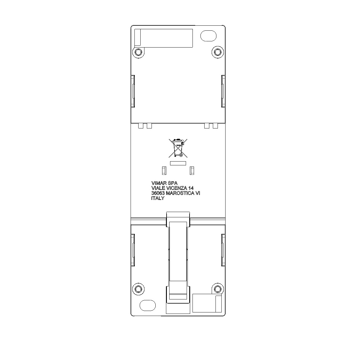 VIMAR 01400 ALIMENTATORE 230V~ 29Vdc 400mA - immagine 3