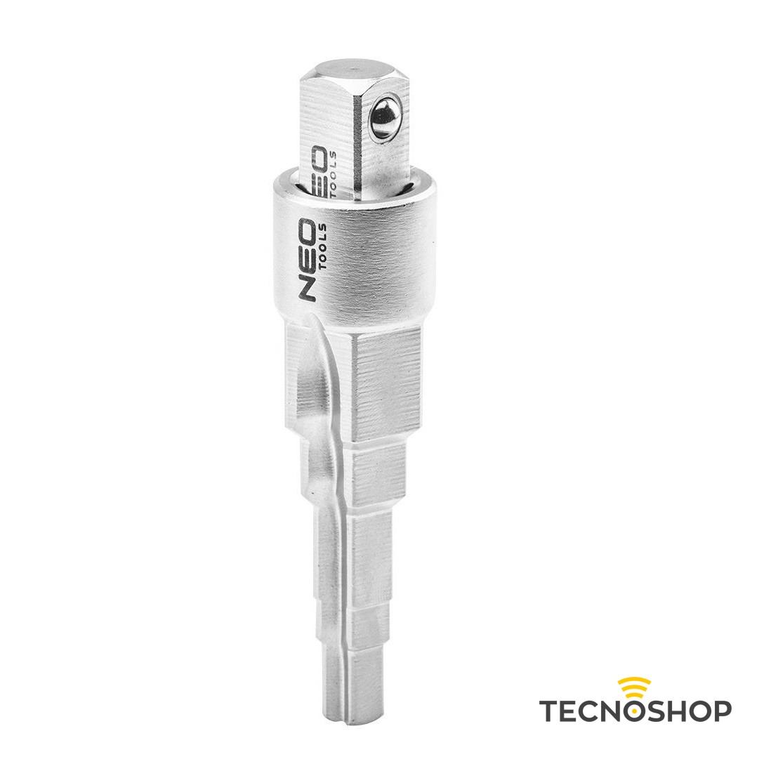 TOPEX CHIAVE A GRADINI PER CODOLI 1/2", 3/8", 15/32" CON ADATTATORE 1/2" - immagine 3