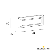 LEDS-C4 SEGNAPASSO LED MOD."KOSSEL" 4W 4000K CON 3 CORNICI INCLUSE - immagine 3