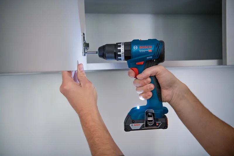 BOSCH TRAPANO BATTENTE GSB 18V-45 + 3 BATTERIE ProCORE 4Ah + CARICABATTERIE - immagine 4