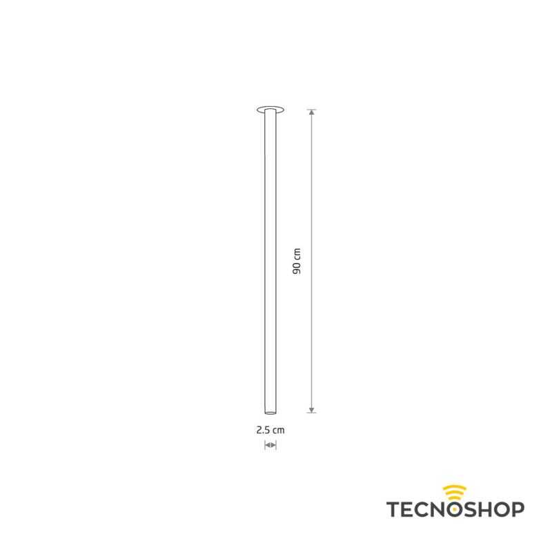 NOWODVORSKI PLAFONE "LASER 900" 1xG9 75cm CIOCCOLATO - immagine 2