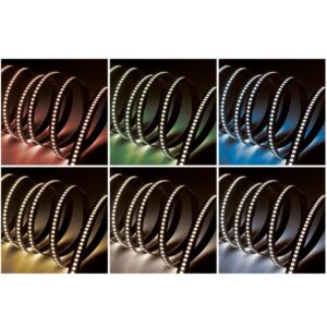 LIFE STRIP LED 24V RGB+BIANCO DINAMICO 23W/m (14W RGB + 9W CCT) 10mm IP20