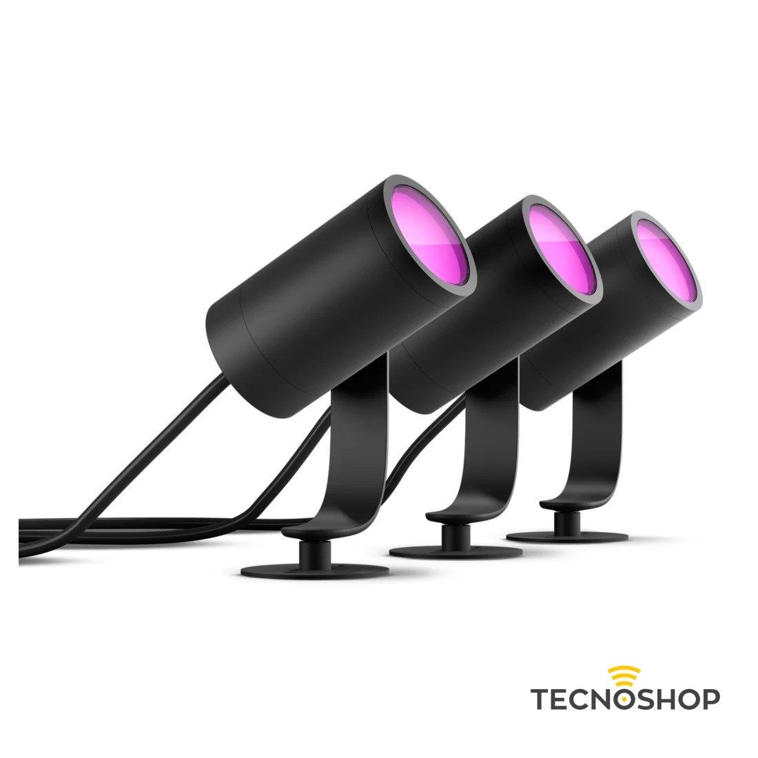 PHILIPS HUE KIT 3 FARETTI PER ESTERNO LILY - immagine 2