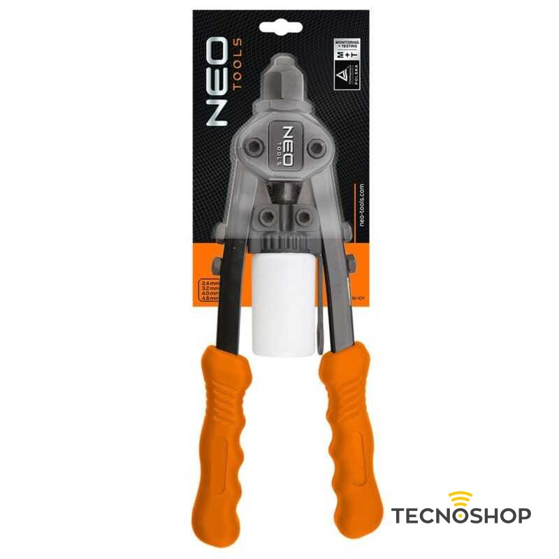 TOPEX RIVETTATRICE PER RIVETTI IN ACCIAIO/ALLUMINIO 2.4-3.2-4.0-4.8mm - immagine 2