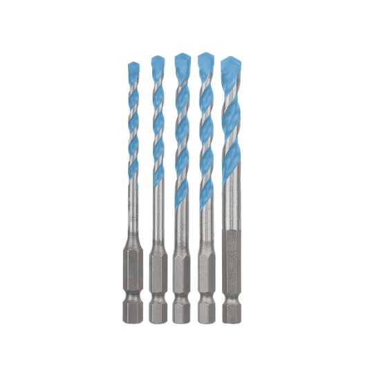 BOSCH SET 5 PUNTE HEX-9 MULTI CONSTRUCTION Ø 4-8mm - immagine 3
