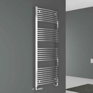 CORDIVARI SCALDASALVIETTE LISA 22 CURVO CROMATO 700×500mm INTERASSE 444 mm