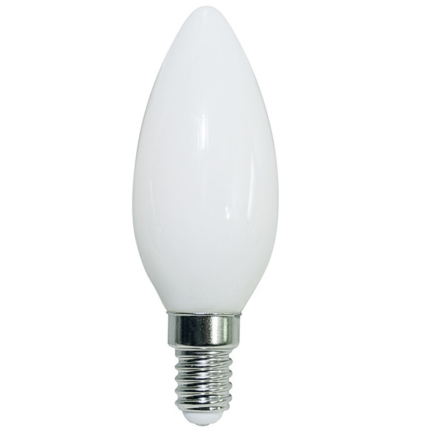 LIFE LAMPADA LED CANDELA FILAMENTO MILKY E14 4,5W 6500K 470LM - immagine 2