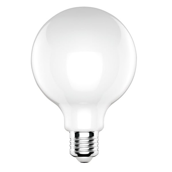LIFE LAMPADA LED GLOBO G95 A FILAMENTO E27 11W 2700K 1521LM VETRO MILKY