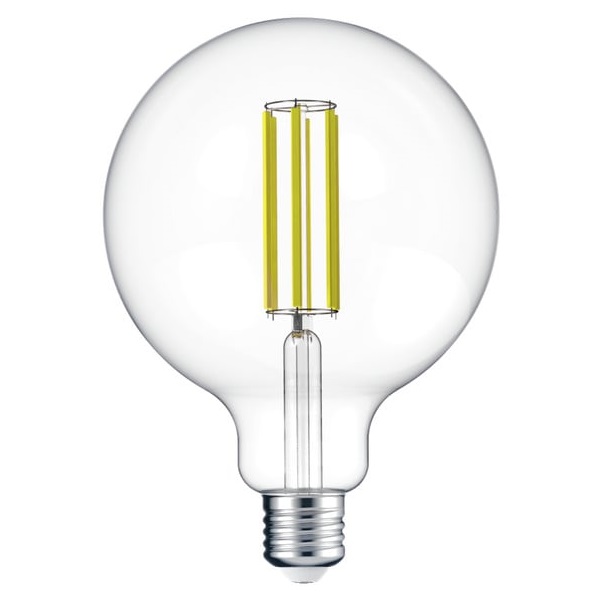LIFE LAMPADA LED GLOBO FILAMENTO TRASPARENTE E27 8W 3000K 1055LM
