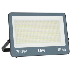 LIFE FARETTO LED 200W 20000LM TRICOLOR IP66 GRIGIO