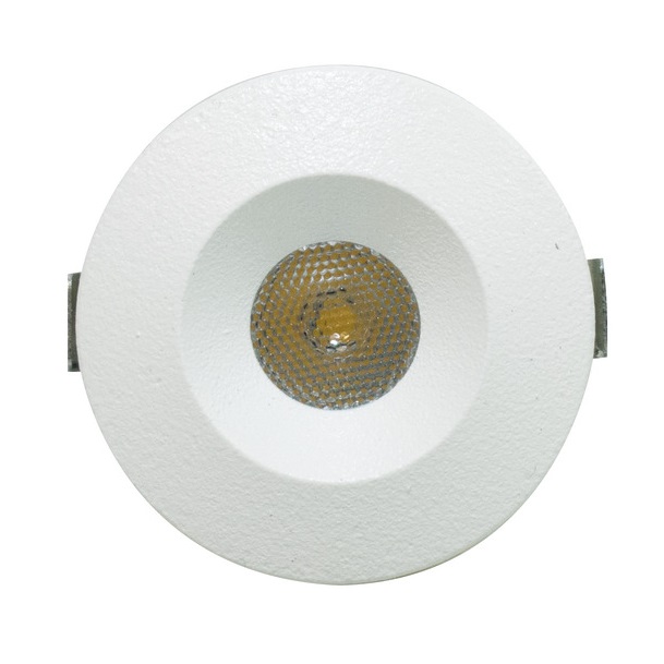PUNTO LUCE LED INCASSO PER MENSLOLE 1,1W 3000K - immagine 2