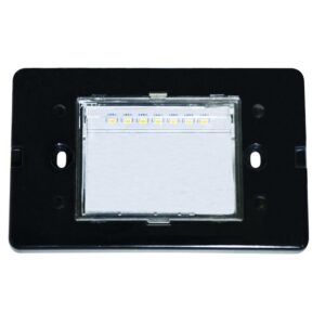 LIFE SEGNAPASSO LED 220V TRICOLOR IP65 PER SCATOLA 503