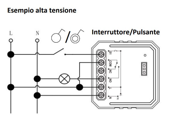 LIFE MODULO 2CH RELÈ ON/OFF – USCITA 230V 2x1150W INCANDESCENZA - immagine 3